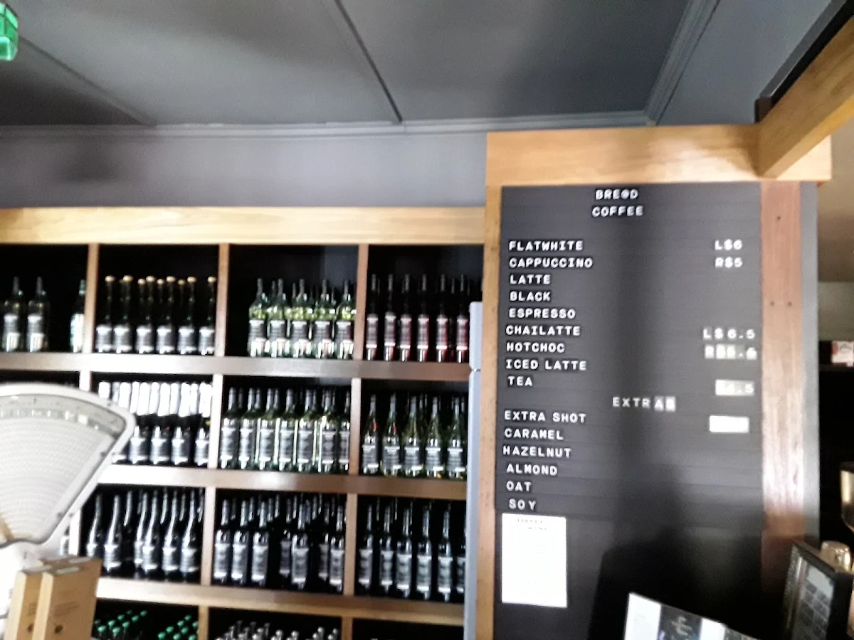 Menu, Trading Post Laguna