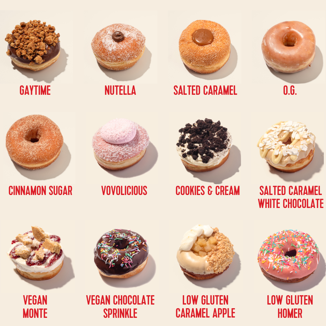 Menu, DoughHeads