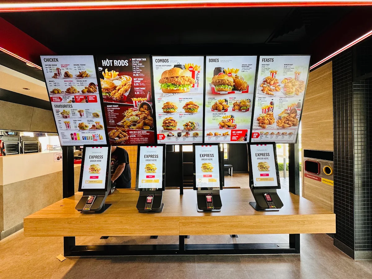 Menu, KFC Salisbury