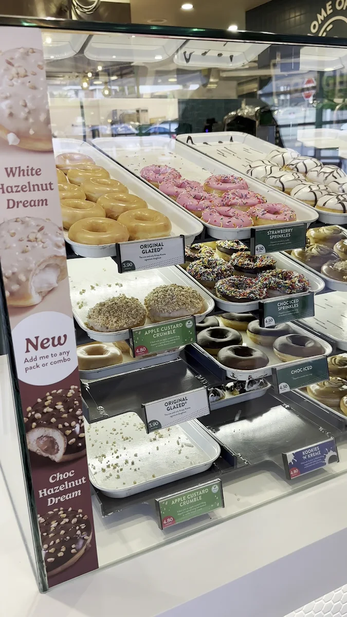 Menu, Krispy Kreme Bulleen