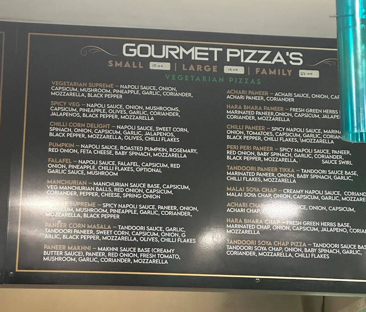 Menu, PIZZA CLUB CRAIGIEBURN