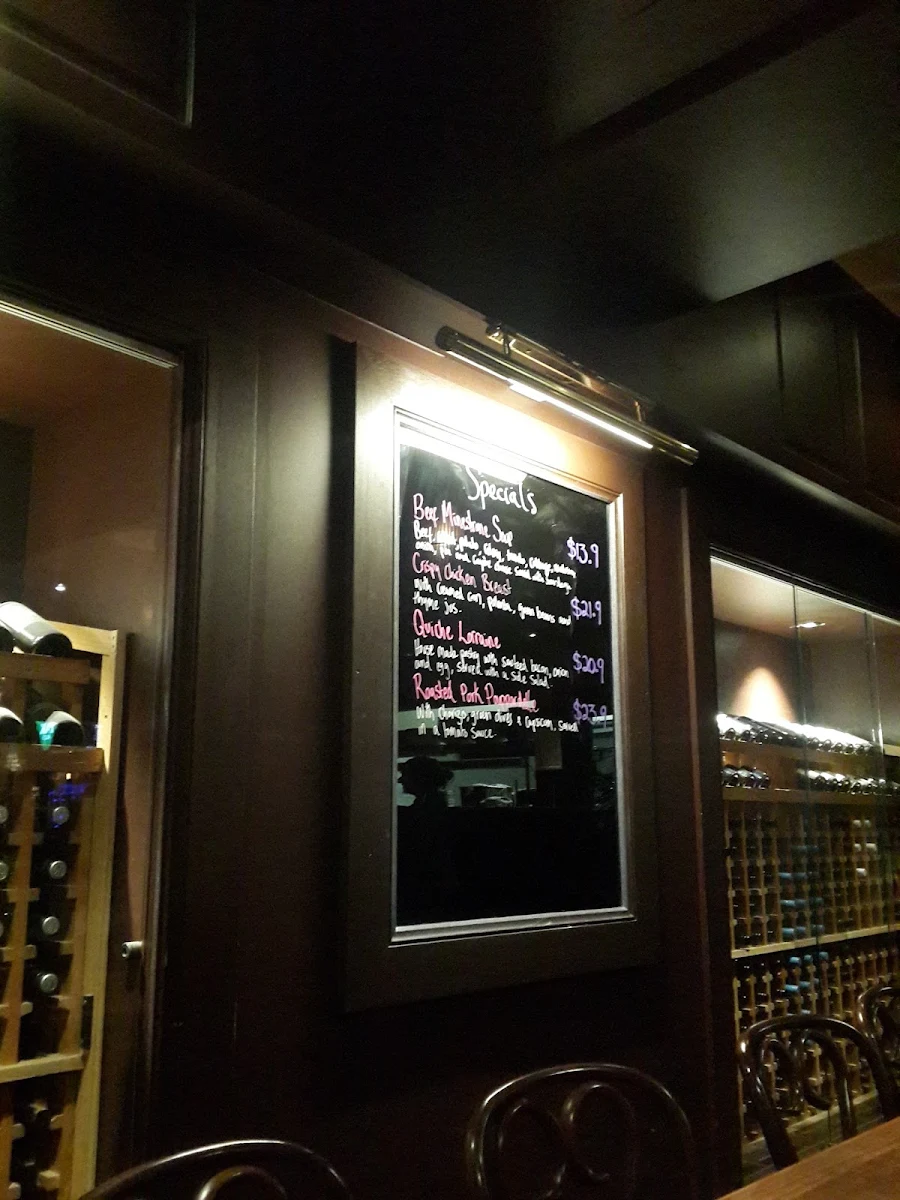 Menu, The Civic Pub
