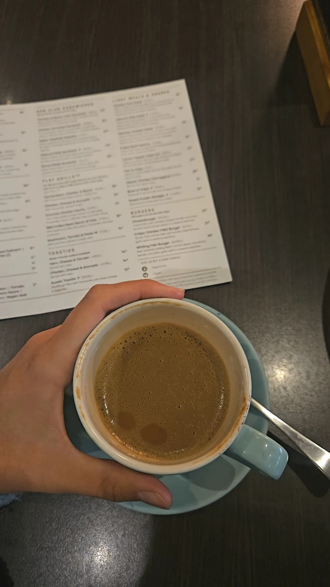 Menu, The Coffee Club Café
