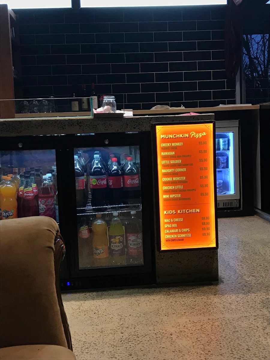 Menu, Pizzacraft & Pasta Co.