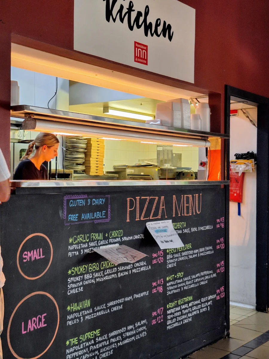 Menu, The Kitchen