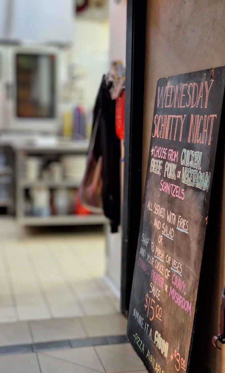 Menu, The Kitchen