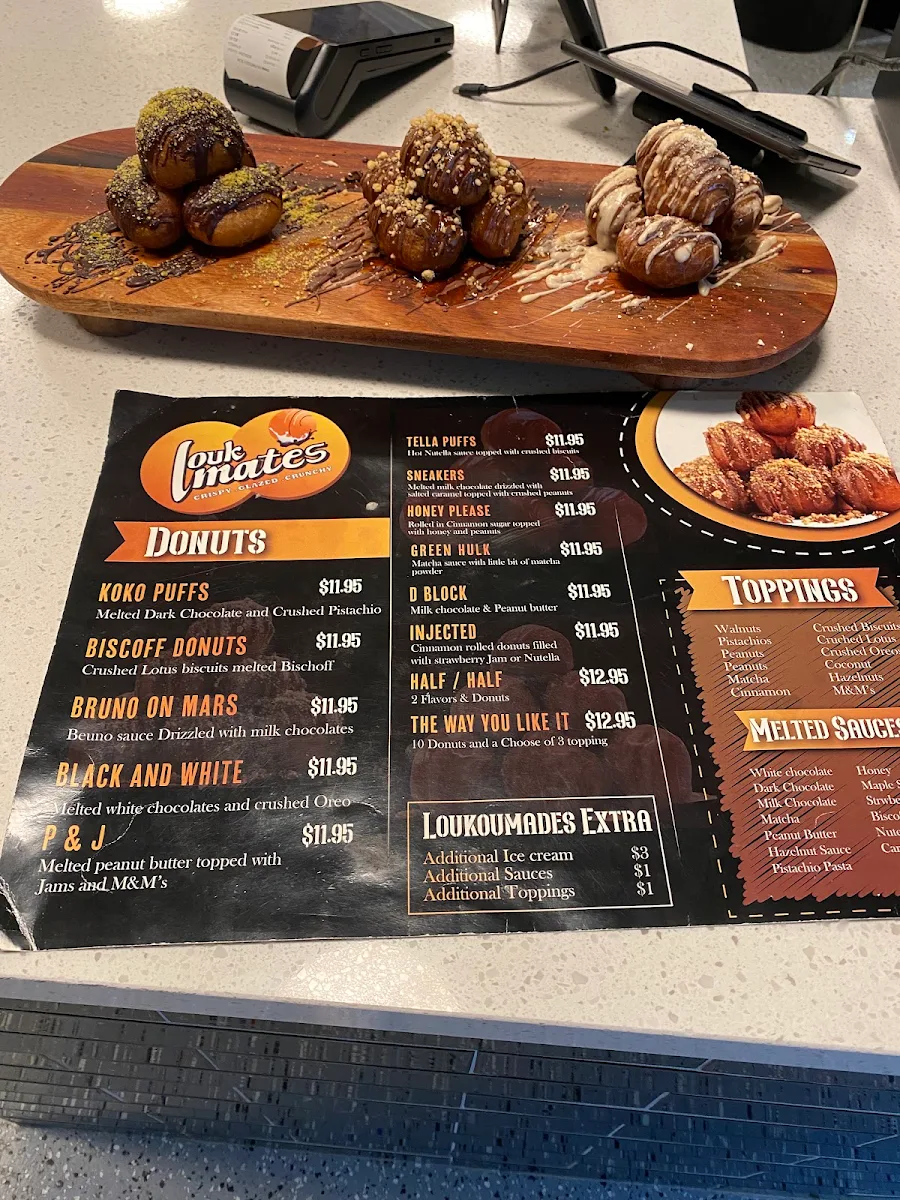 Menu, Loukmates