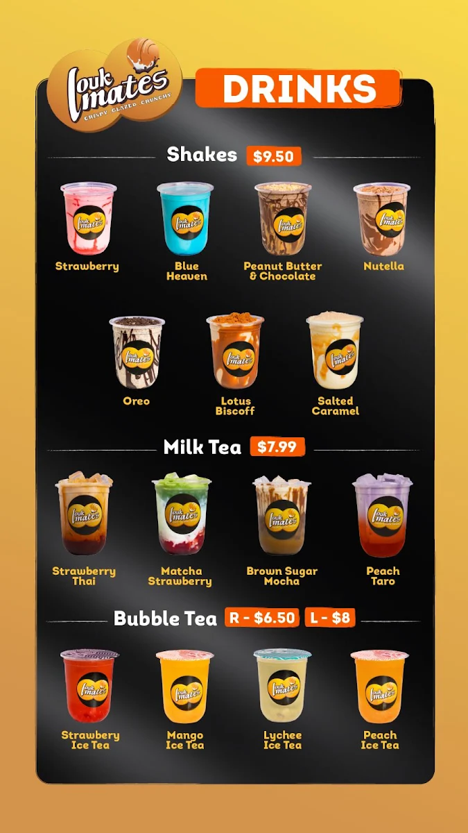 Menu, Loukmates