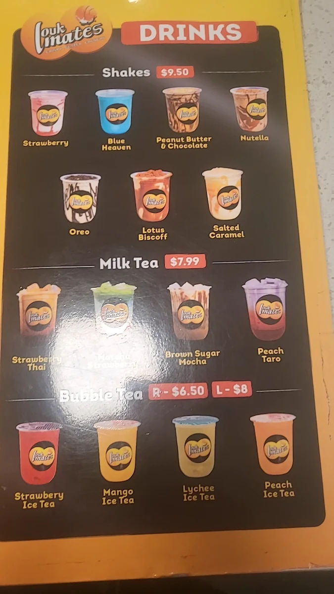Menu, Loukmates
