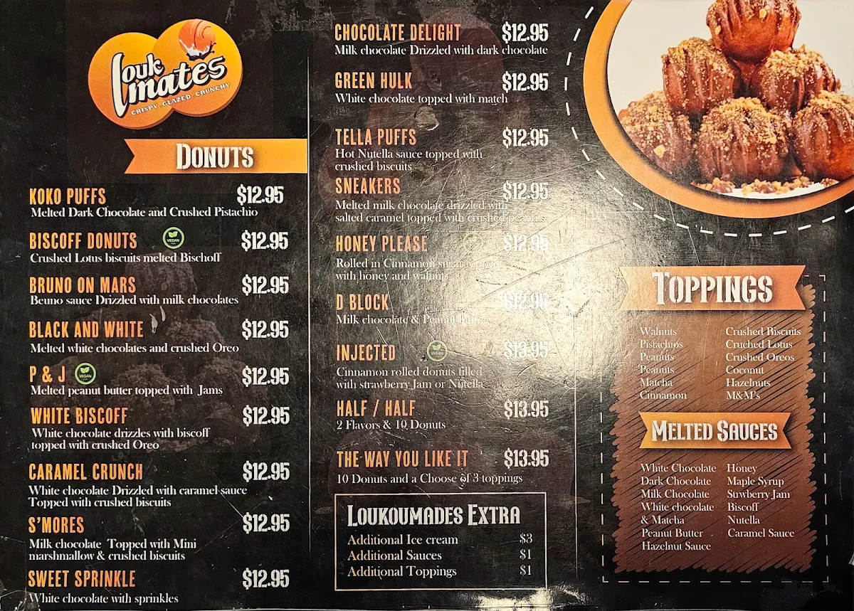 Menu, Loukmates