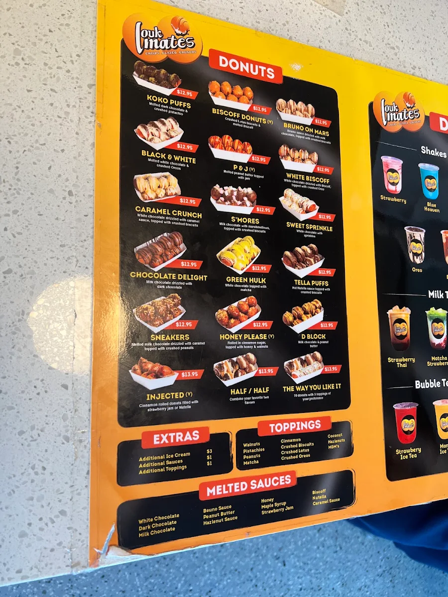 Menu, Loukmates