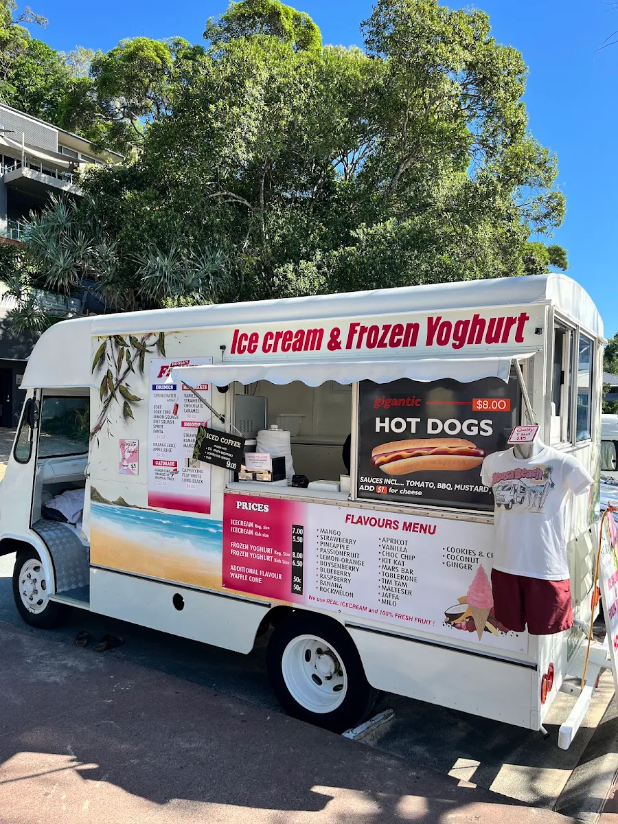 Menu, Frenzy Ice Cream Van