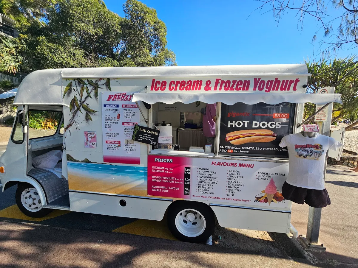 Menu, Frenzy Ice Cream Van