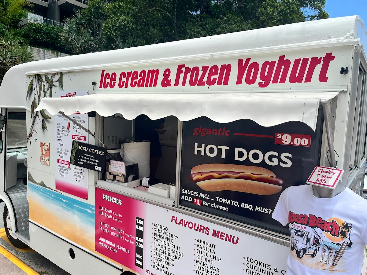 Menu, Frenzy Ice Cream Van