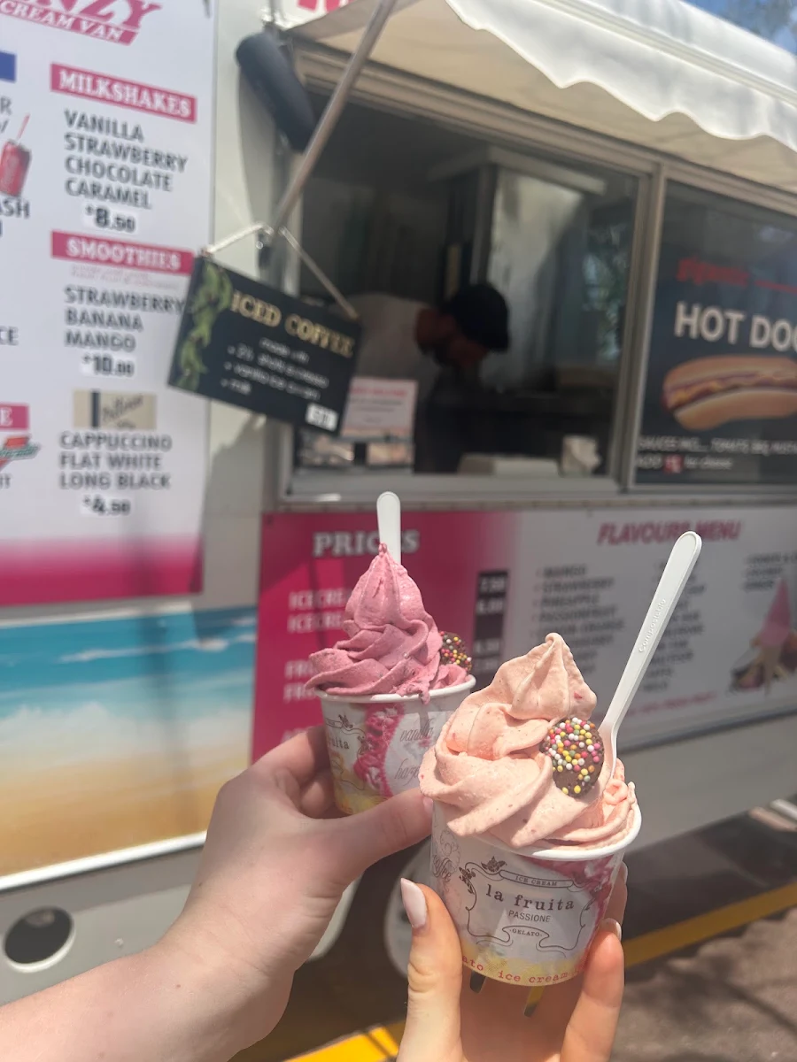 Menu, Frenzy Ice Cream Van