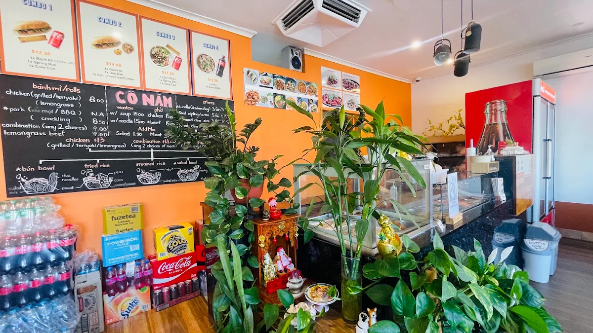 Menu, Co Nam Vietnamese Eatery