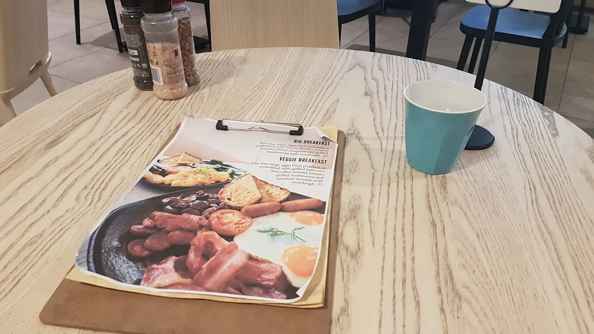 Menu, Leaf Cafe & Co