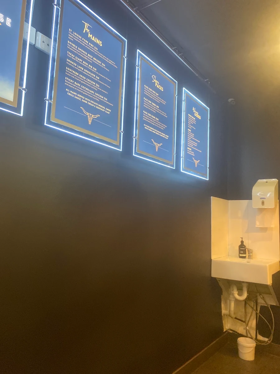 Menu, Benny’s Smokehouse - Cranbourne
