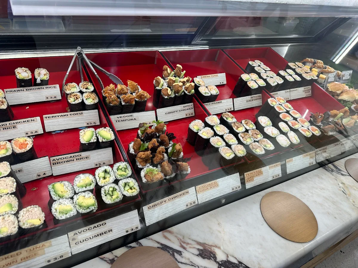 Menu, Haruka Sushi