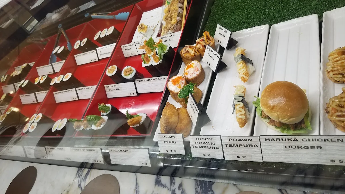 Menu, Haruka Sushi