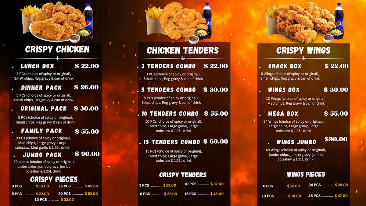 Menu, Al Beik Shawarma