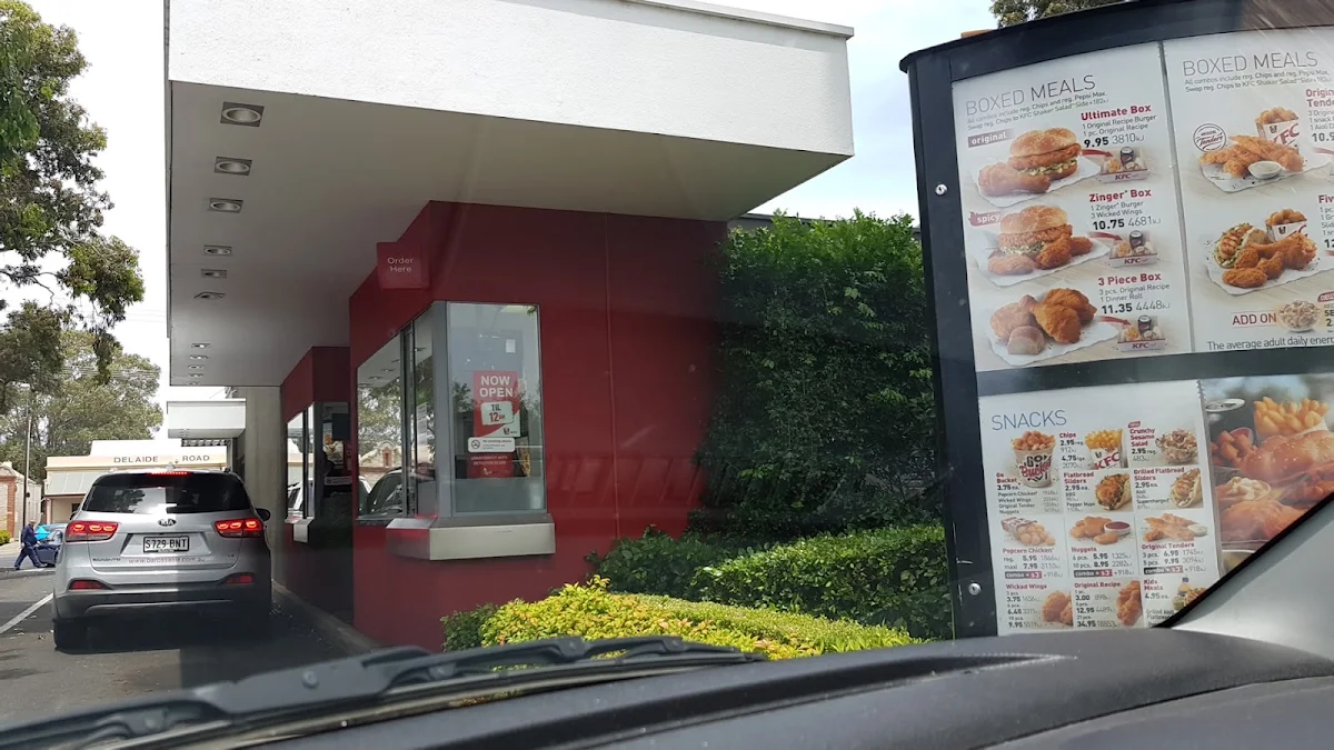 Menu, KFC Gawler