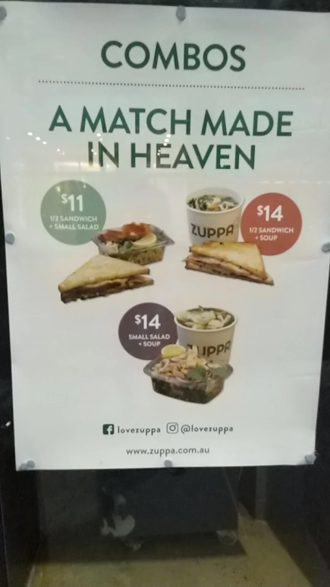 Menu, Zuppa