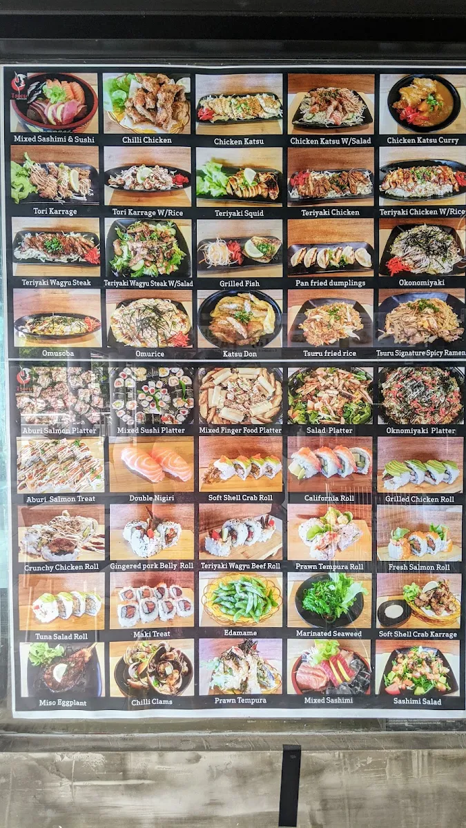 Menu, Tsuru Albany Creek