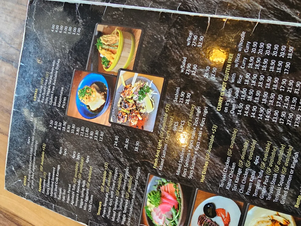 Menu, Tsuru Albany Creek