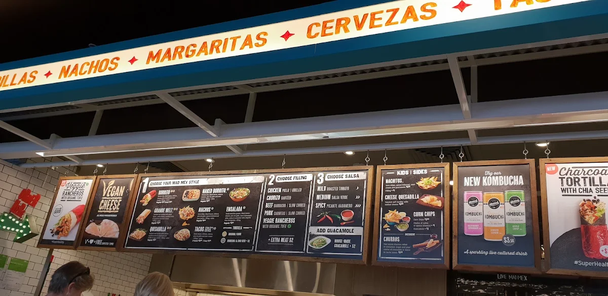Menu, Mad Mex Tweed City
