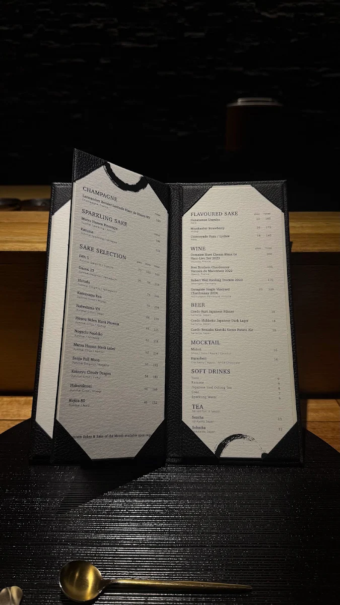 Menu, AOI TSUKI
