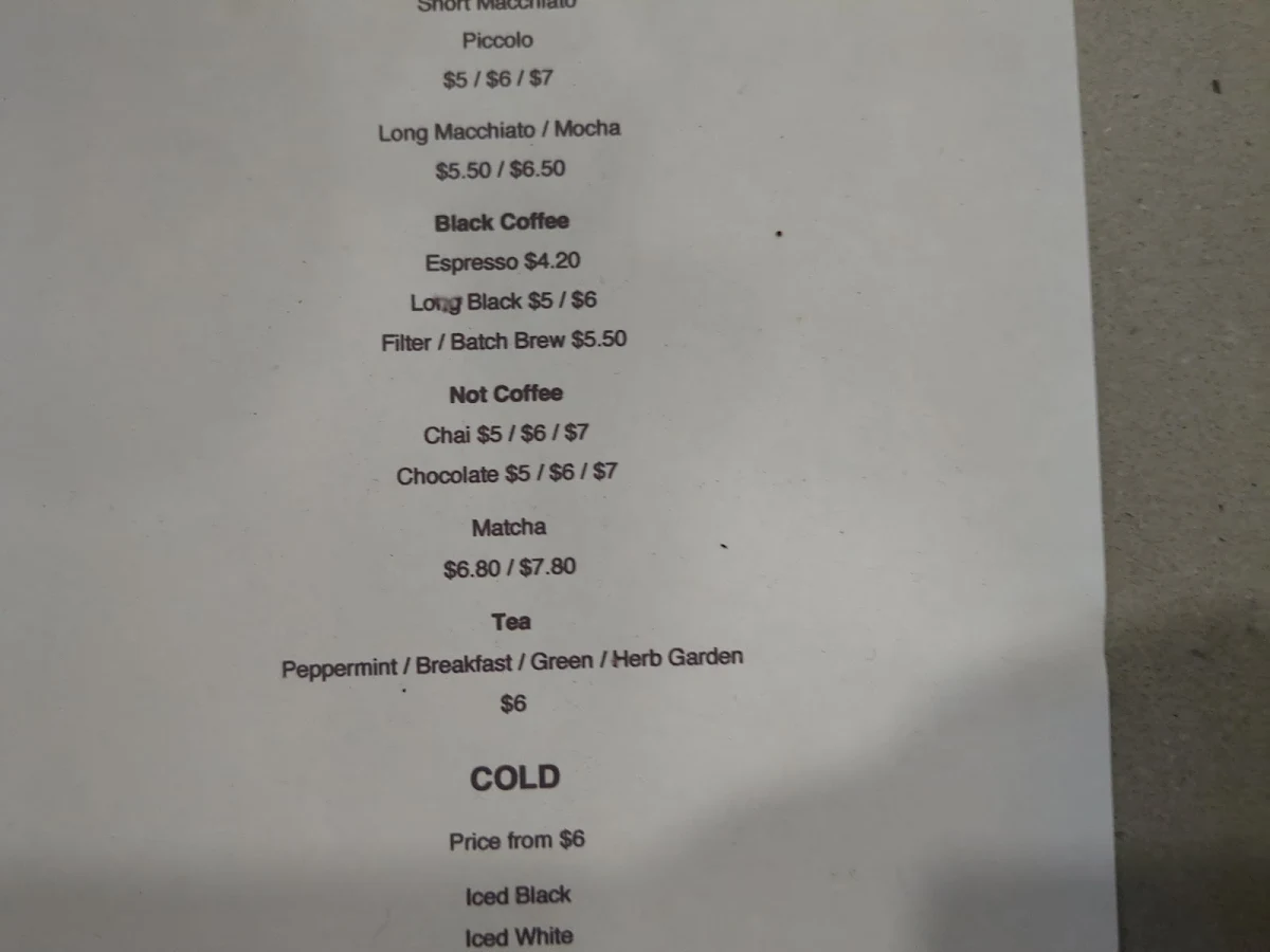 Menu, MO