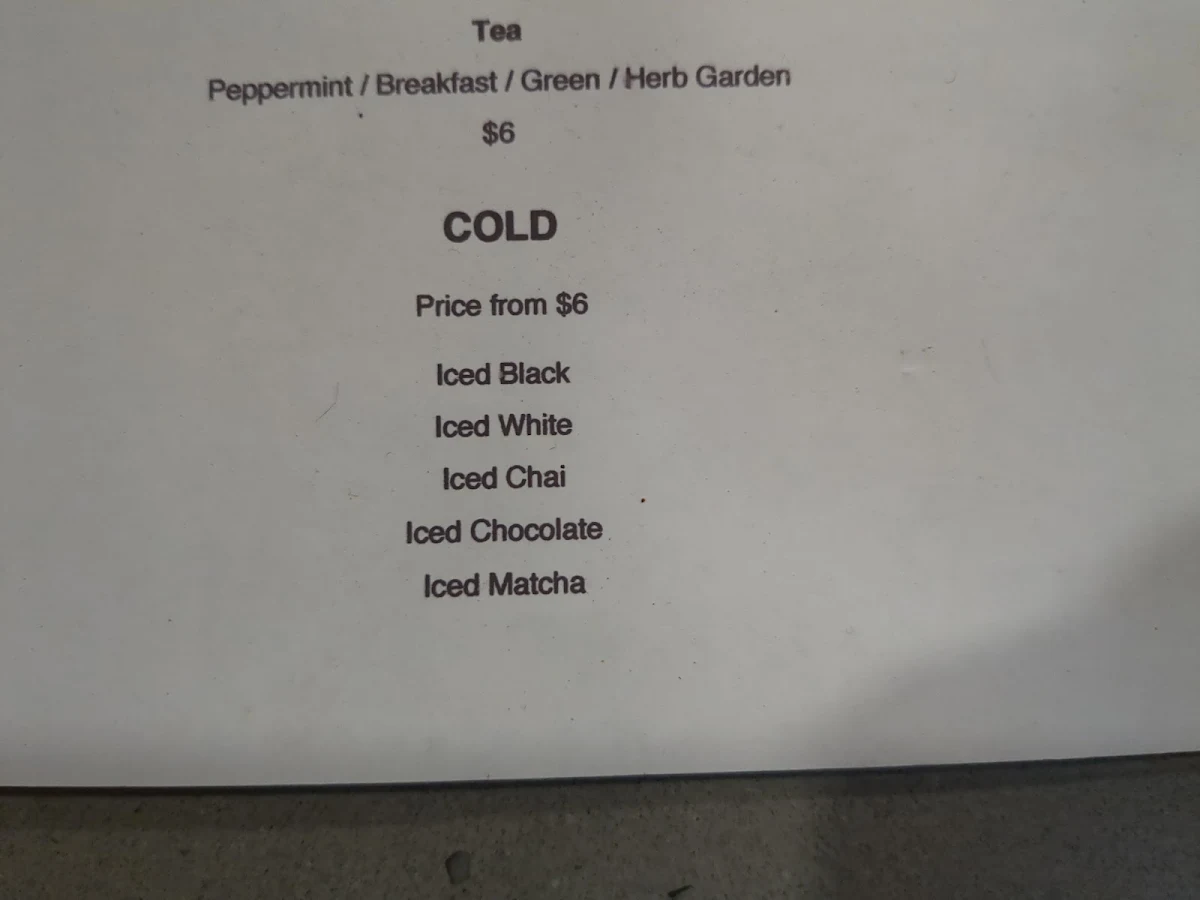 Menu, MO
