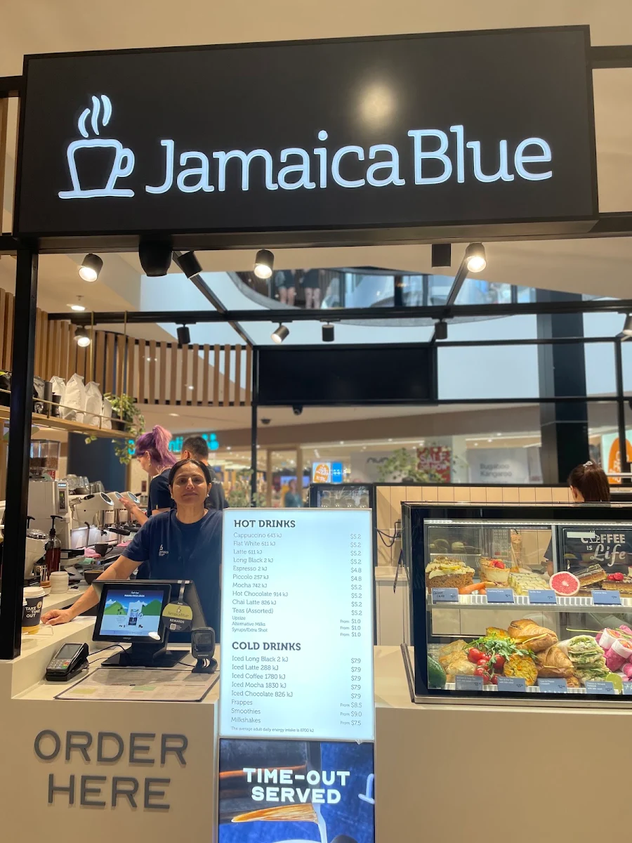 Menu, Jamaica Blue Chadstone