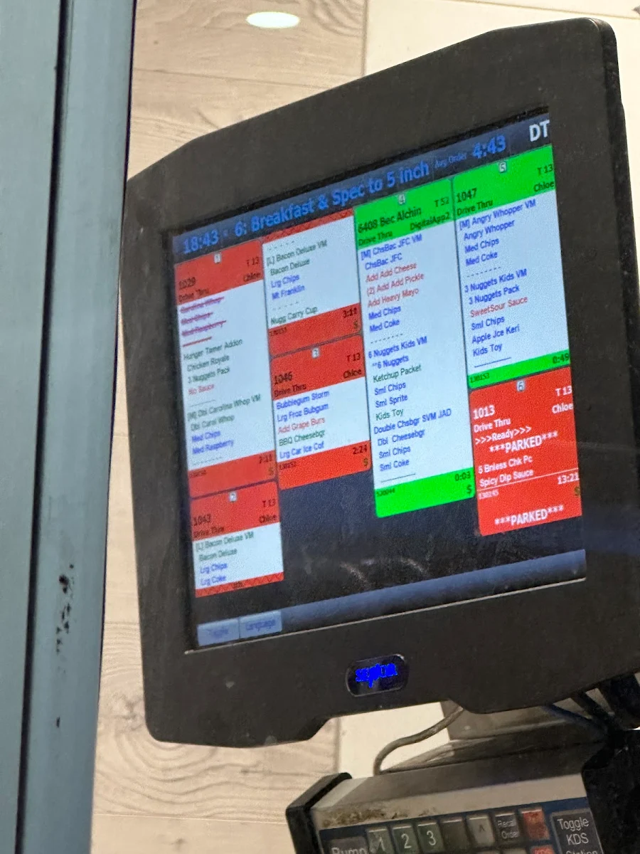 Menu, Hungry Jack's Burgers Beenleigh