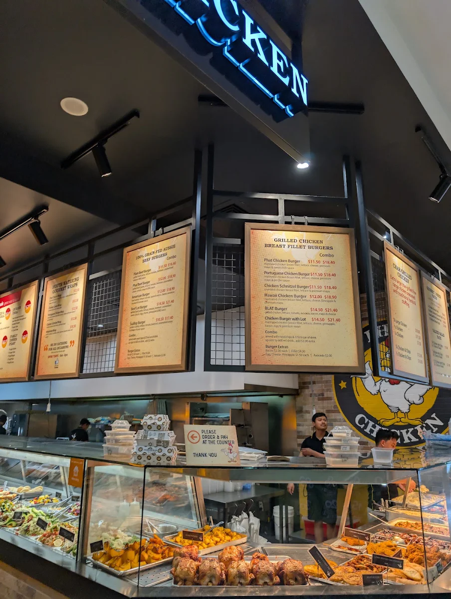 Menu, PHAT CHICKEN MARKETOWN