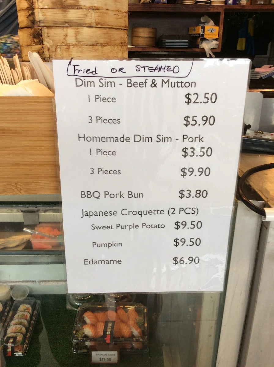 Menu, Hitoshi