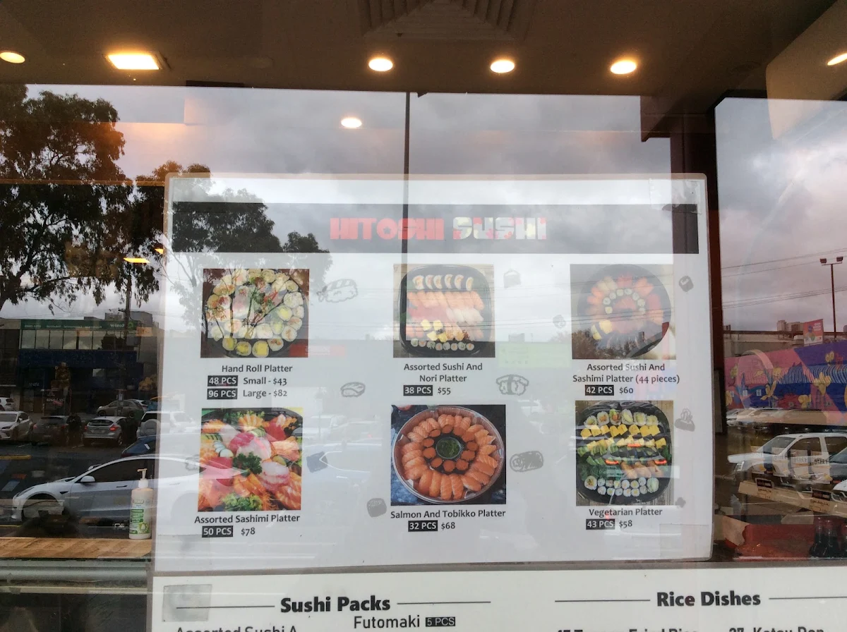 Menu, Hitoshi