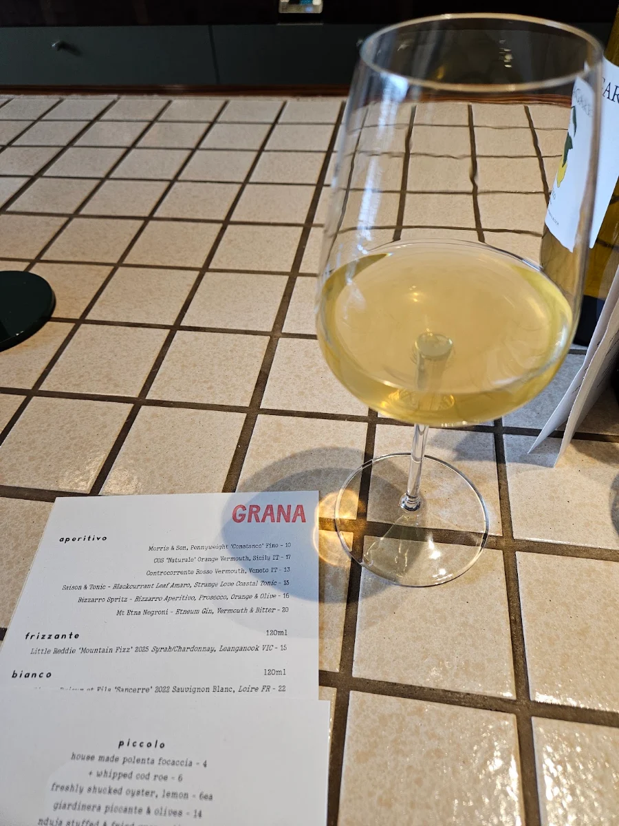 Menu, Grana