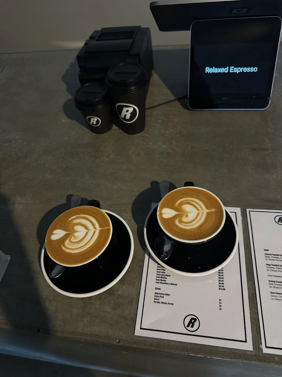 Menu, Relaxed Espresso