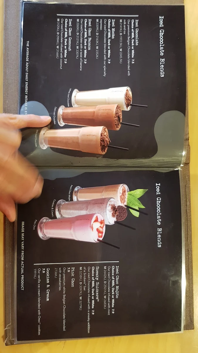 Menu, Oliver Brown