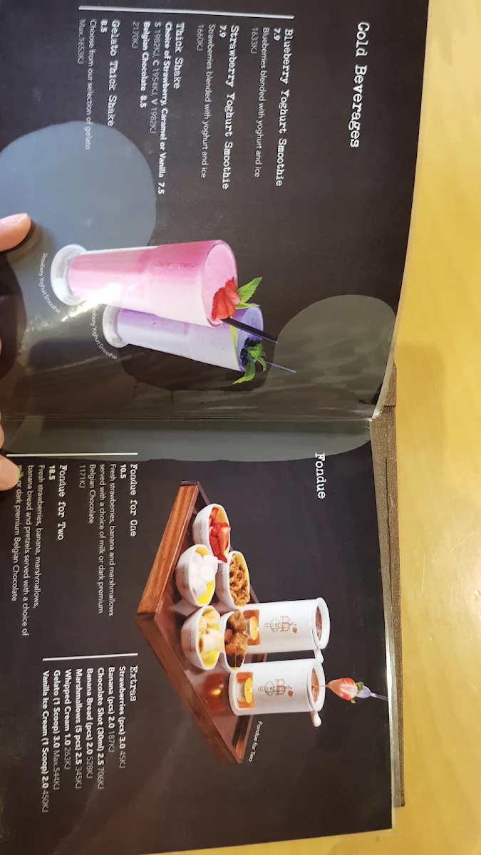Menu, Oliver Brown