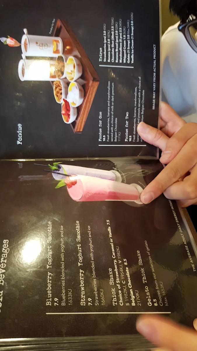 Menu, Oliver Brown