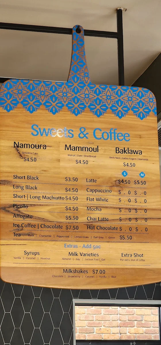 Menu, Zaatar