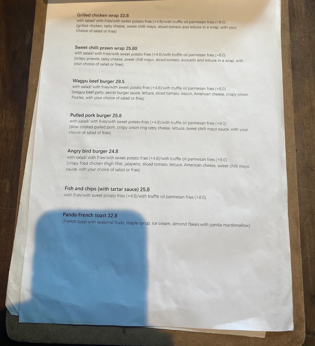 Menu, Cafe Lost and Found - North Sydney Cafe, Coffee Nearby