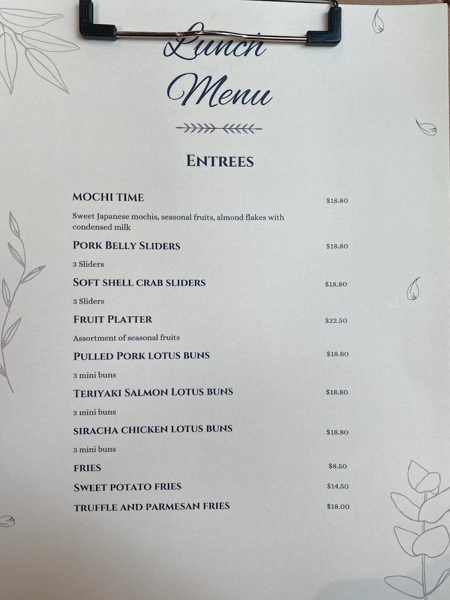Menu, Cafe Lost and Found - North Sydney Cafe, Coffee Nearby