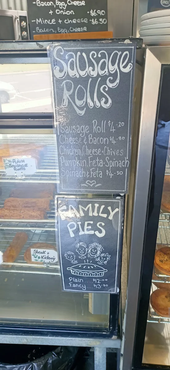 Menu, Pie World