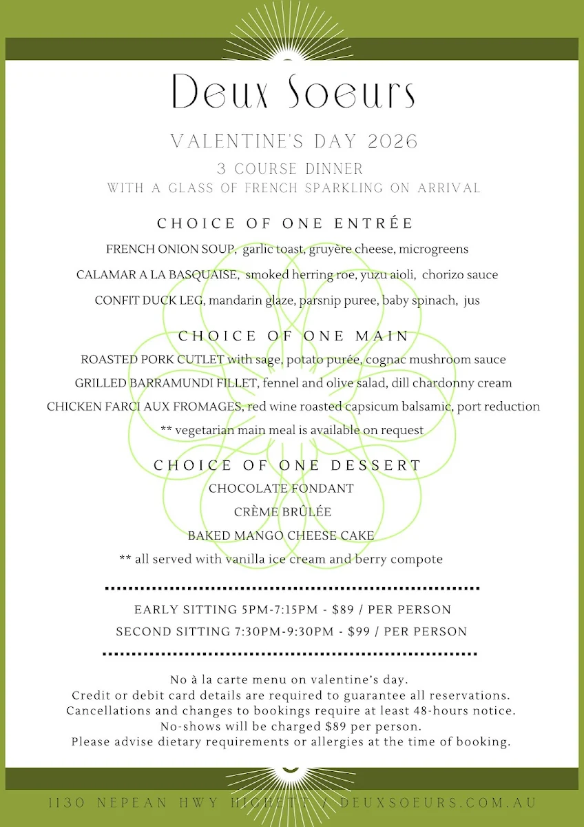 Menu photo 1