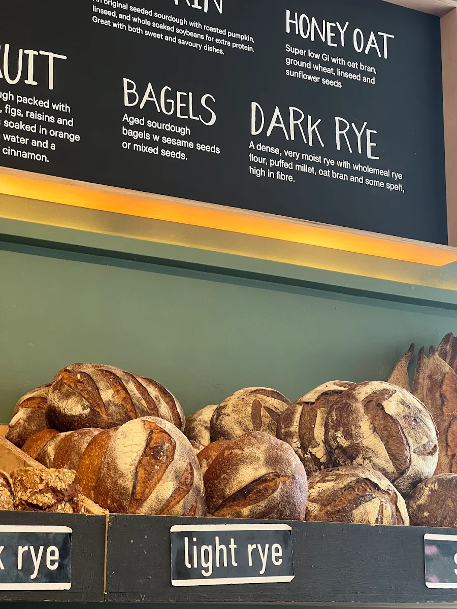 Menu, Woodfrog Bakery South Melbourne