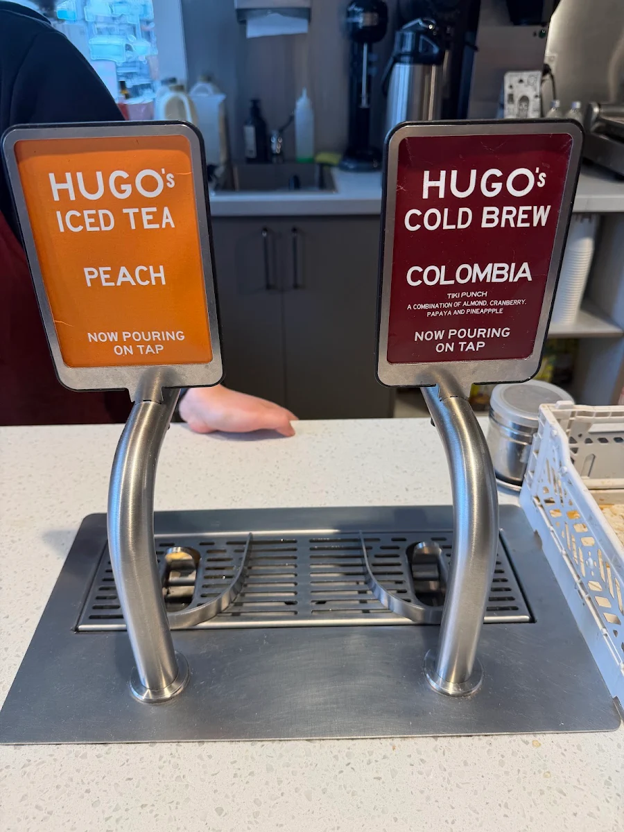 Menu, Hugo's Deli